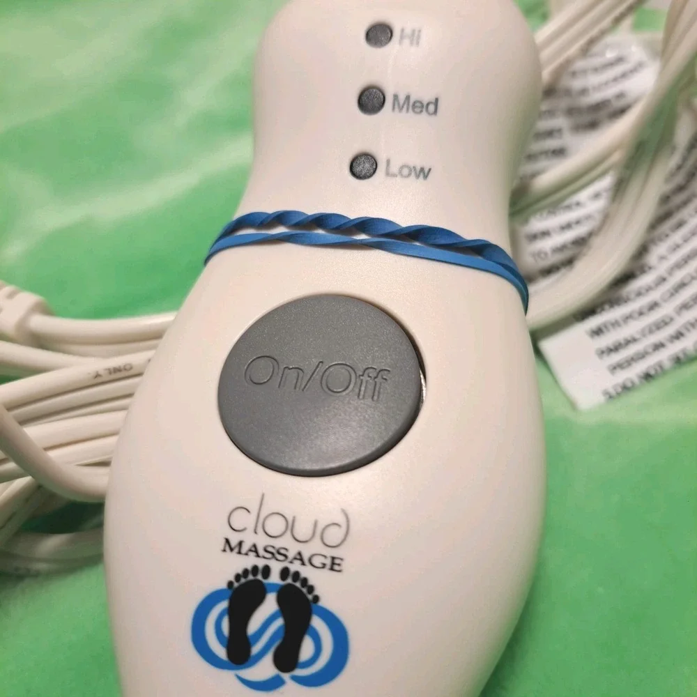 Cloud Massage Warming Pad Electric Heated Ultra Soft Flannel Heat Therapy 15x22